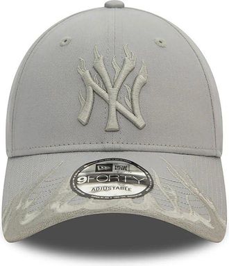 New Era ERA MLB Flame 9Forty Neyan Granvy, grey, One Size
