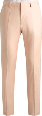 HUGO BOSS Genius Broek - Heren - Nette broeken - Beige - M - Katoen - Broeken