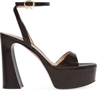 Gianvito Rossi Nancy Sandals in Red at Nordstrom, Size 39.5