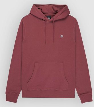 Element Icon Embroidery Hoodie rot