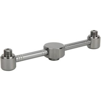 OEM Adaptadores De Cilindro De Gas De Aleaci&oacute;n De Aluminio Para Estufas De Camping Al Aire Libre, Conectores Convertidores Para Horno (dos Cabezales) - Cr