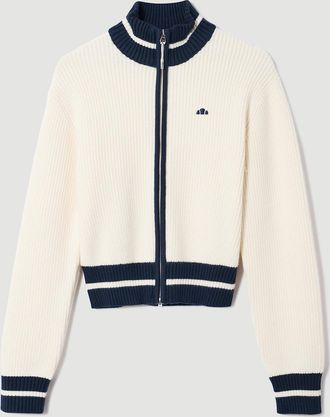 Ellesse Womens Le Massif FZ Jacket - Off White - Cream - Size: 12