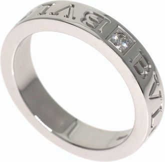 Bulgari White Gold (18K) Band Ring (Pre-Owned)