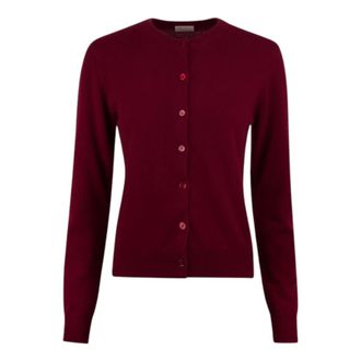 Stenstr&ouml;ms Klassiek Vest - Dames - Cashmere truien - Rood - S - Kasjmier - Truien & Vesten