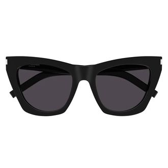 Saint Laurent Sunglasses Sl 214 Kate 001 New Wave Black/Grey Women