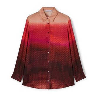 Motivi Dames, Blouses & Shirts, Veelkleurig, Maat: S Satijn