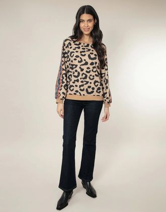 Nooki Design Womens Bartley Sweatshirt - Camel - Brown - Size: 10/8