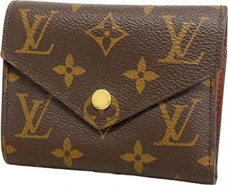 Louis Vuitton Brown Wallet (Tri-Fold) (Pre-Owned)