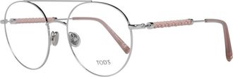 Tod's Zilveren Aviator Optische Frames Vrouwen - Dames - Brillen - Grijs - ONE Size - Accessoires