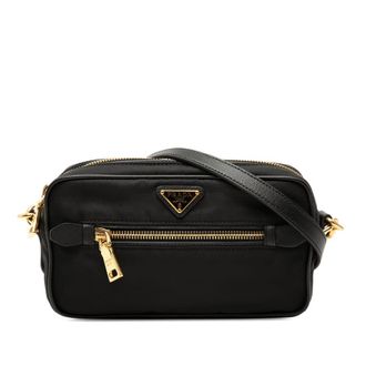 Prada Pre-owned Prada Small Tessuto Front Pocket Camera Bag Ladies X5GNAL492SPPCEXM