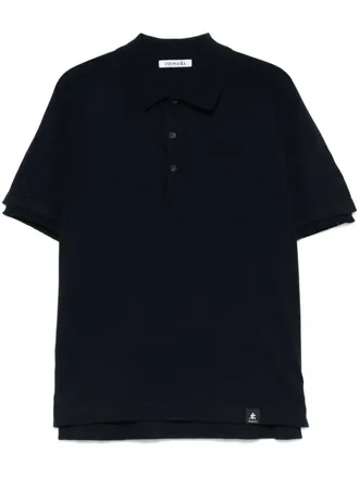 Premiata cotton polo shirt - men - Cotton - S - Blue