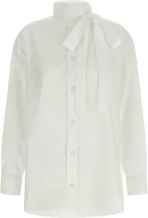 Kenzo White Oversized Solid Shirt