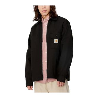 Carhartt Work in Progress Heren, Jassen, Zwart, Maat: L Katoen