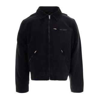Represent Represent, Heren, Jassen, Zwart, Maat: L Denim