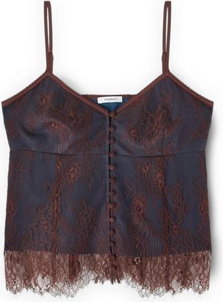 Motivi Tops, Dames, Blauw, L, Sleeveless Tops
