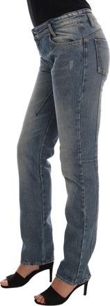 Costume National Womens Blue Cotton Stretch Denim Jeans Clothing