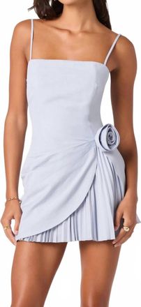 Astr Blake Mini Dress In Blue