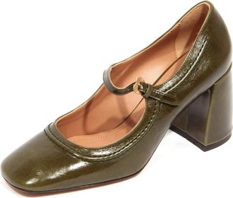 A.Bocca Vintage Effect Schoenen - Dames - Pumps - Groen - 37 1/2 EU - Schoenen