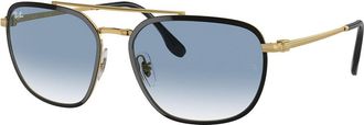 Ray-Ban RB3708 Asian Fit 90003F Mens Sunglasses Black Size 56