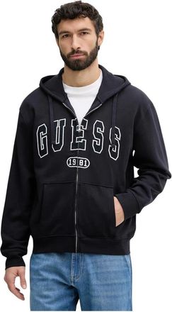 Guess Hombre, Sudaderas, Azul, Talla: L