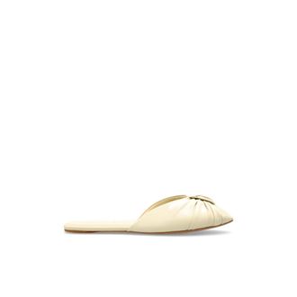 Chlo&eacute; Suzie Slides - Dames - Sandalen - Beige - 38 1/2 EU - Leer - Schoenen