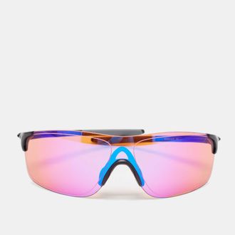 Oakley Orange/black Evzero Prizm Shield Sunglasses