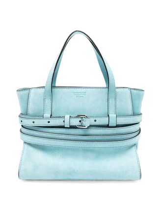 Moschino Tie Me Leather Handbag