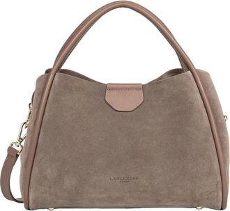 Lancaster Aimant&eacute;e M Su&egrave;de Ida - Dames - Handtassen - Bruin - ONE Size - Su&egrave;de - Tassen