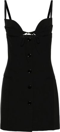 Nensi Dojaka Button-up Mini Dress