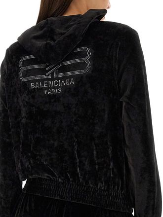 Balenciaga BB Paris Sweatshirt - Black