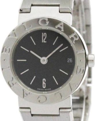 Bulgari Pre-owned Watches, female, Black, Size: ONE SIZE Pre-owned Vintage Watch
