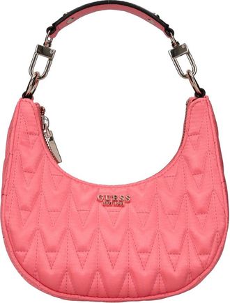 Guess Golden Rock Mini Hobo - Dames - Schoudertassen - Roze - ONE Size - Leer - Tassen
