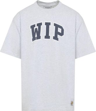 Carhartt Work in Progress WIP III T-Shirt - Heren - T-shirts - Grijs - L - Katoen - Tops