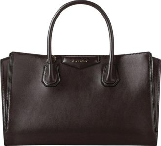 Givenchy Kleine Antigona Shopper - Dames - Shoppers - Bruin - ONE Size - Leer - Tassen