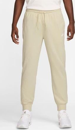 Nike Club Knit Joggers in Light Khaki/White at Nordstrom Rack, Size Xx-Large