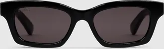 Gucci Cat-eye Frame Sunglasses, Black