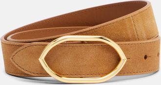 Jacquemus Calisson suede belt