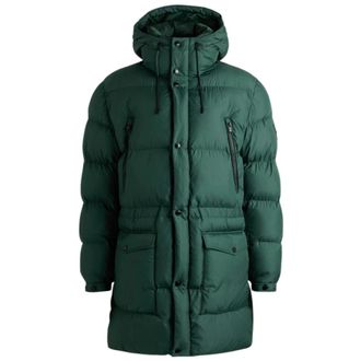 HUGO BOSS Uomo, Cappotti, Verde, L, new