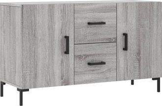 vidaXL Vidaxl - Aparador De Madera De Ingenier&iacute;a Gris Sonoma 100x36x60 Cm
