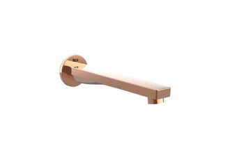 Roca Roca - A5253089rg Aqua Square Ca&ntilde;o De Pared Para Ba&ntilde;era Oro Rosa - Ref: A5253089rg