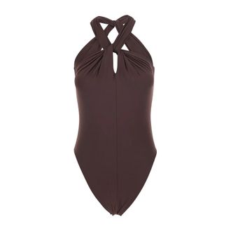 Federica Tosi Mujer, Trajes de ba&ntilde;o, Marr&oacute;n, Talla: L