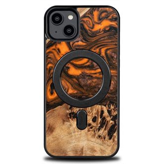 OEM Funda Bewood Unique Para Iphone 14 Plus - Naranja Con Magsafe