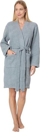 Barefoot Dreams CozyChic(r) Solid Robe Womens Robe Moonbeam : XXS/XS (Womens 00-2), Polyester