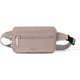 Baggallini Securtex Classic Anti-Theft Belt Bag Sling in Moonrock at Nordstrom