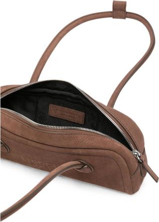 Margesherwood Calf Suede Tote Bag - Brown