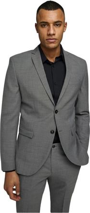 Jack & Jones Capispalla 12141107 - Heren - Blazers - Grijs - S - Polyester - Jassen