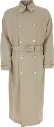 Prada Beige Gabardine Trench Coat