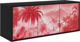 vidaXL Mueble De Tv Montado En La Pared Aachen 102 X 33 X 40 Cm Vidaxl