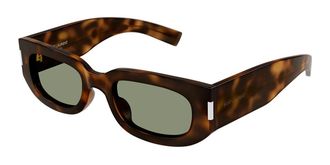 Saint Laurent SL 697 Asian Fit 002 Mens Sunglasses Tortoiseshell Size 51