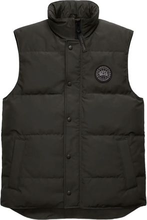 Canada Goose Gewatteerd jack met applicatie - Zwart